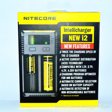 Nitecore New I2 18650 Battery Charger